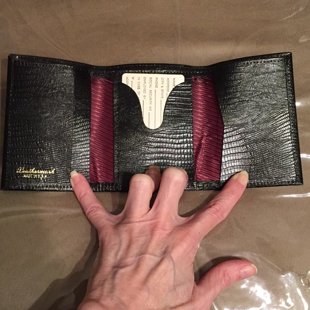 Mens Leathermark 🎉2xHP🎉Wallet - Picture 2 of 7